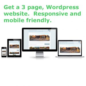 Includes a WordPress website theme that is responsive and mobile friendly