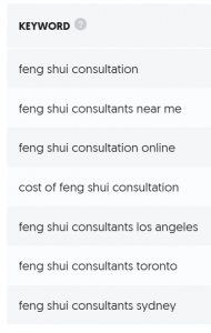 what are your keyword phrases